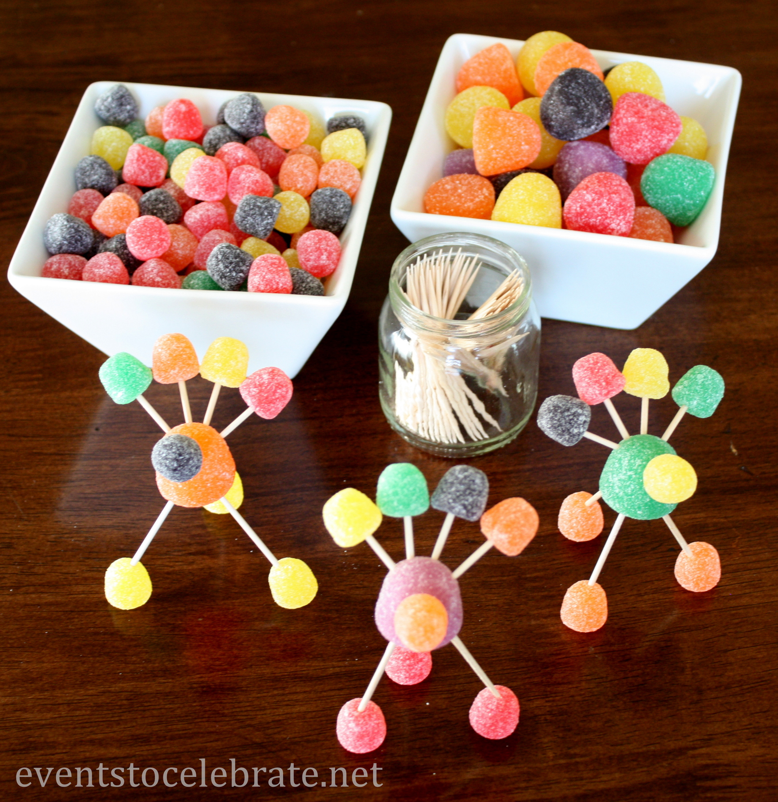 Thanksgiving Turkey Craft Ideas
 Thanksgiving Crafts for Kids Gumdrop Turkeys events to