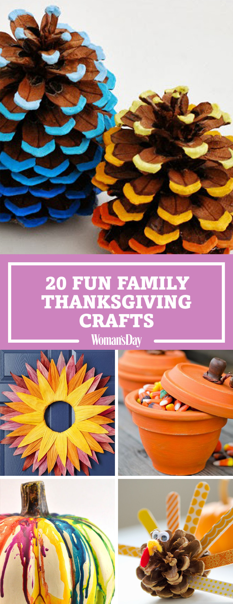 Thanksgiving Turkey Craft Ideas
 29 Fun Thanksgiving Crafts for Kids Easy DIY Ideas to