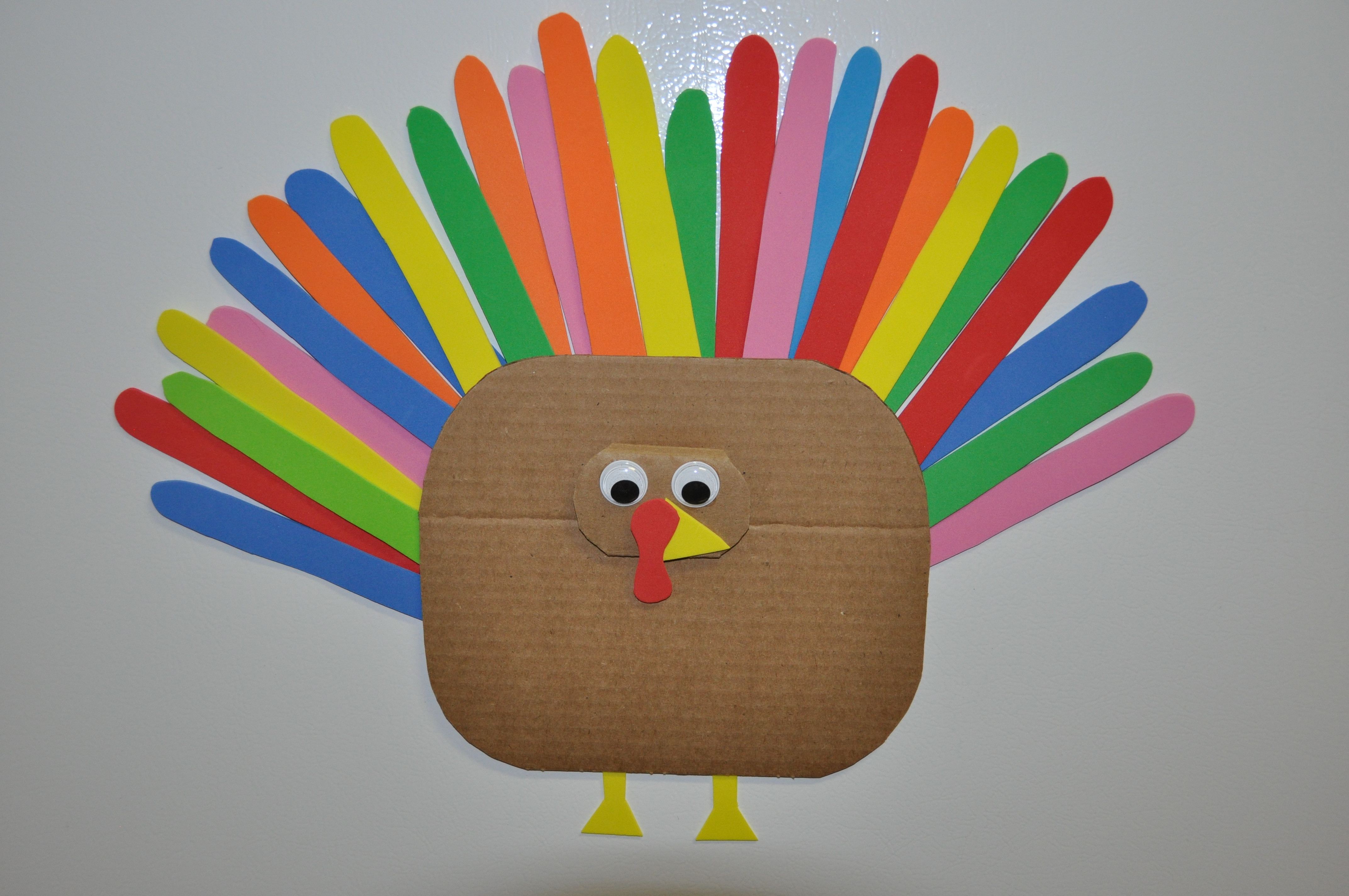 Thanksgiving Turkey Craft
 Pre Toddler 12 18 months