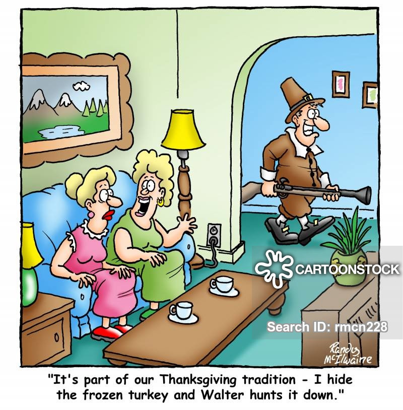 Thanksgiving Turkey Funny
 Family Traditions Cartoons and ics funny pictures
