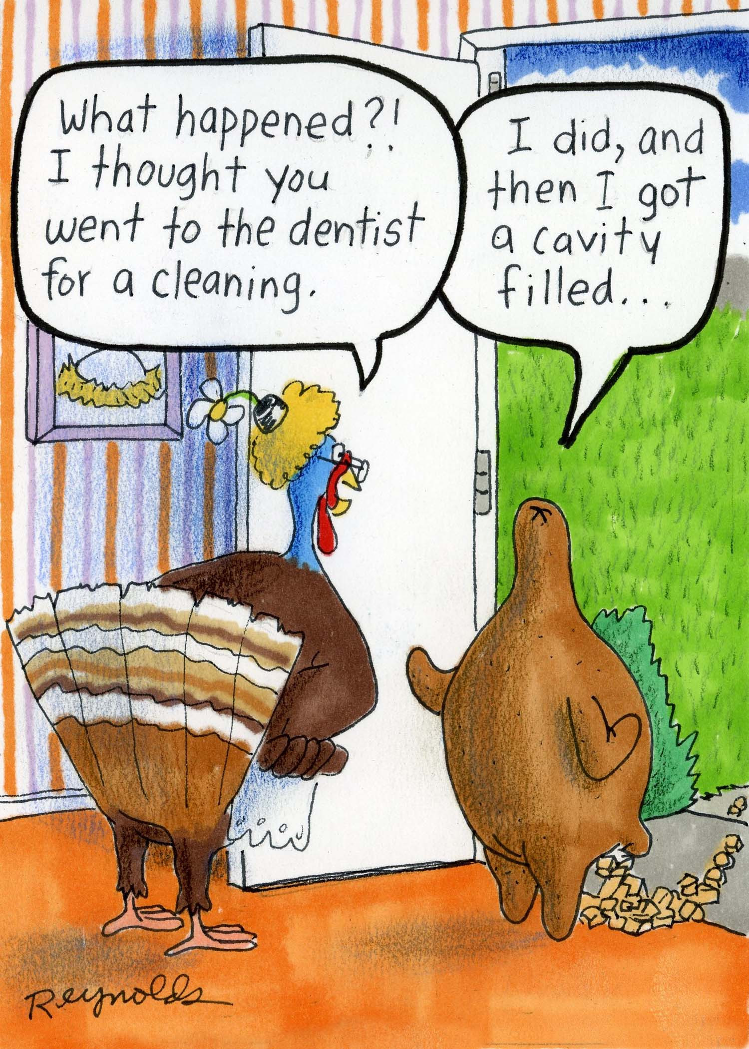Thanksgiving Turkey Funny
 Saratoga Springs Dentists