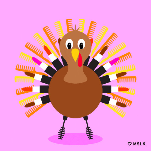 Thanksgiving Turkey Gif
 Beauty Lipstick GIF by MSLK Design Find & on GIPHY