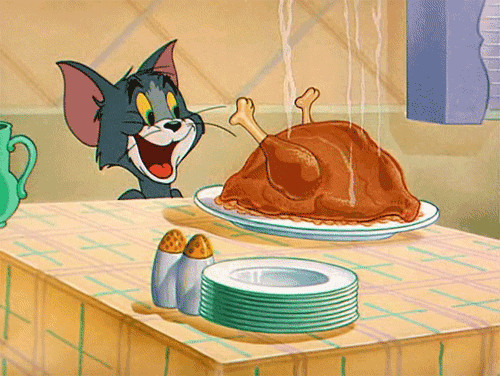 Thanksgiving Turkey Gif
 Steaming Turkey Reaction GIFs
