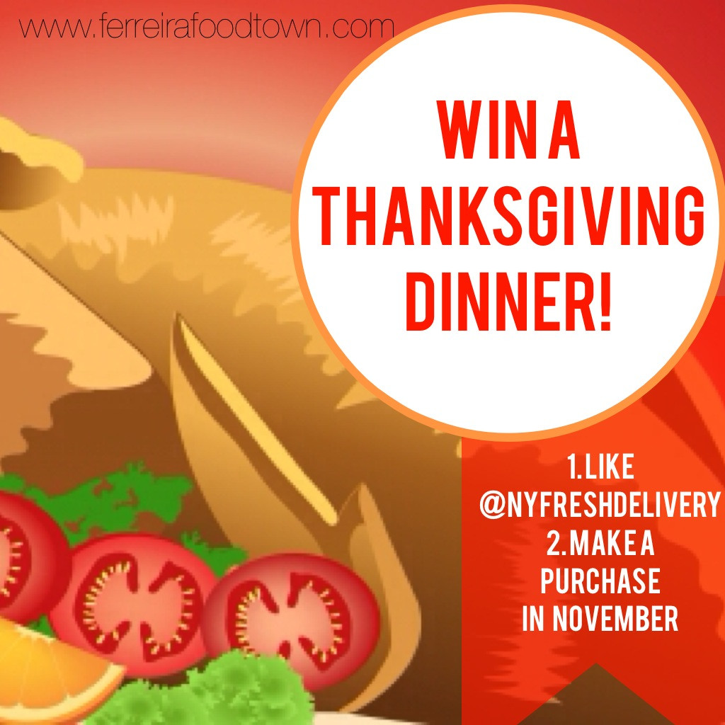 Thanksgiving Turkey Giveaway
 Win A Thanksgiving Dinner on Us – You ve Got Groceries