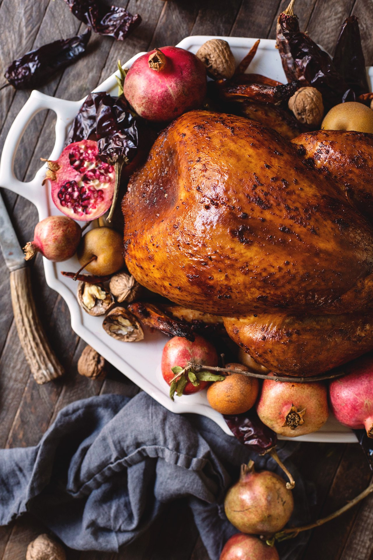 Thanksgiving Turkey Pics
 Chile Rubbed Thanksgiving Turkey – HonestlyYUM