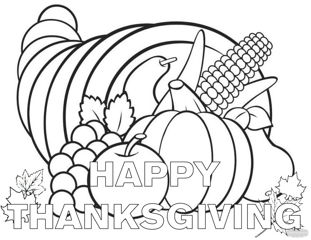 Thanksgiving Turkey Pictures To Color
 Thanksgiving Coloring Pages