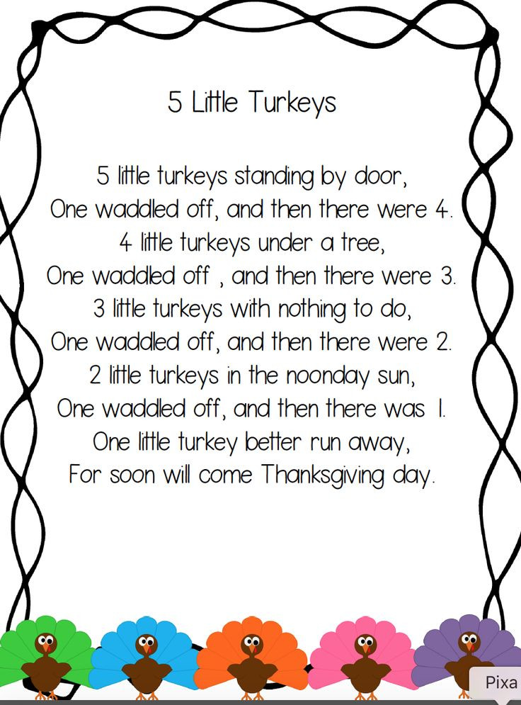 Thanksgiving Turkey Poem
 Best 25 Fall poems ideas on Pinterest