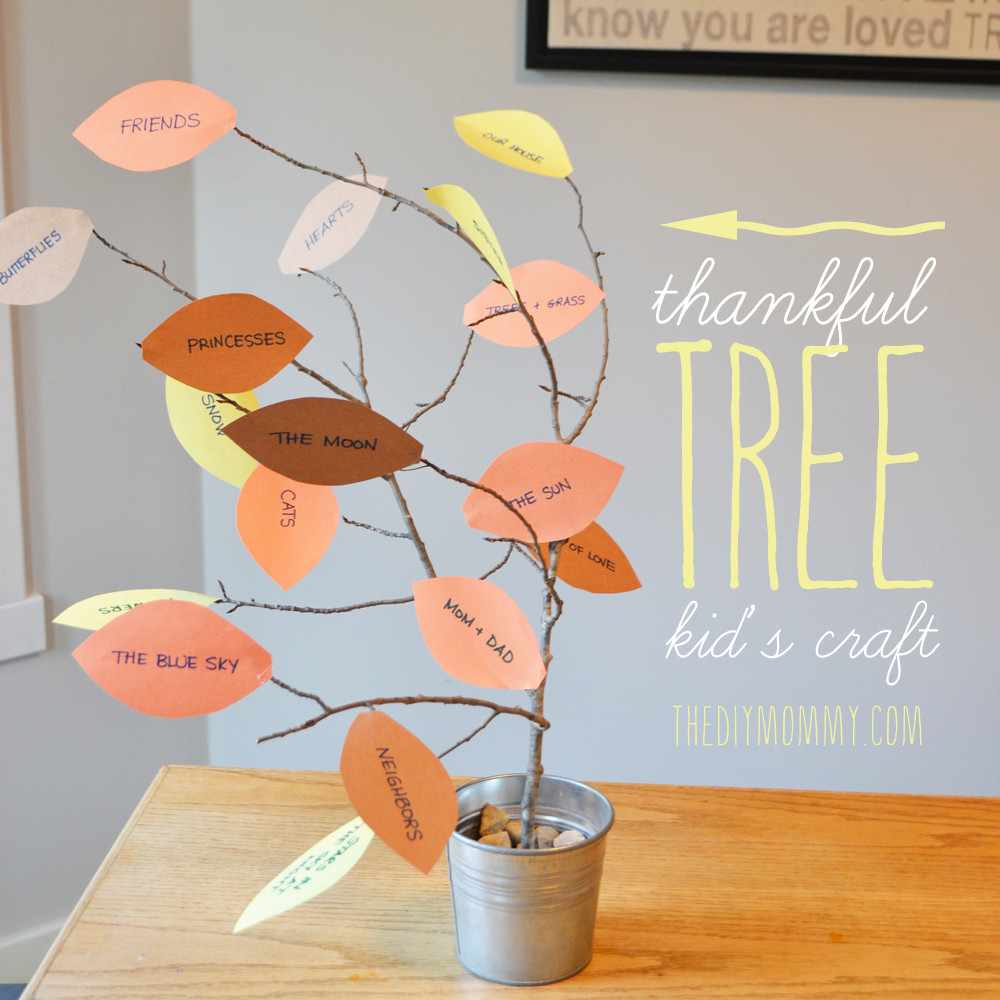Thanksgiving Turkey Projects
 Make a Thankful Tree A Thankgiving Kid s Craft – Tip