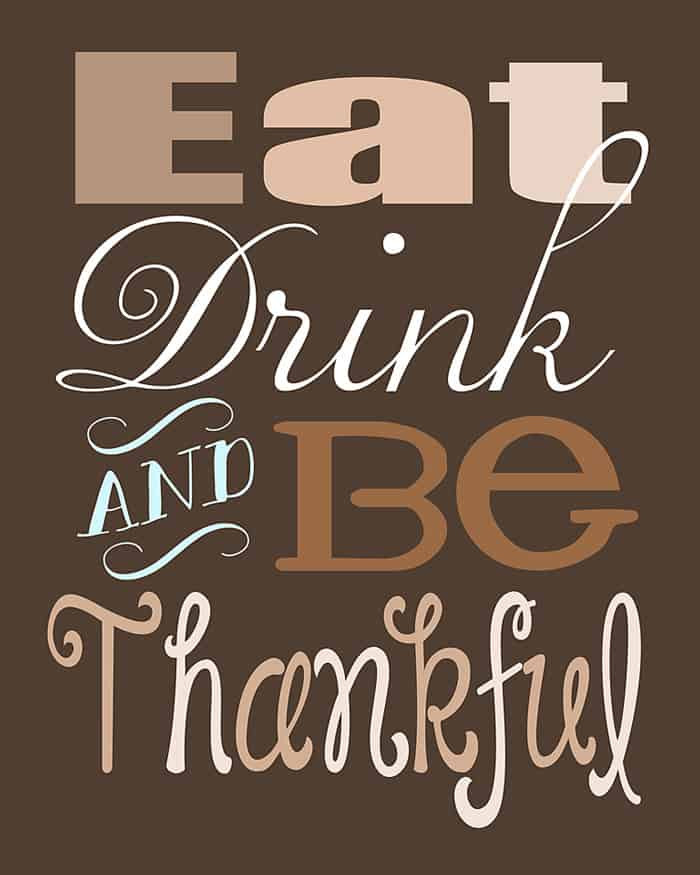 Thanksgiving Turkey Quotes
 Free Thanksgiving Printables Christinas Adventures