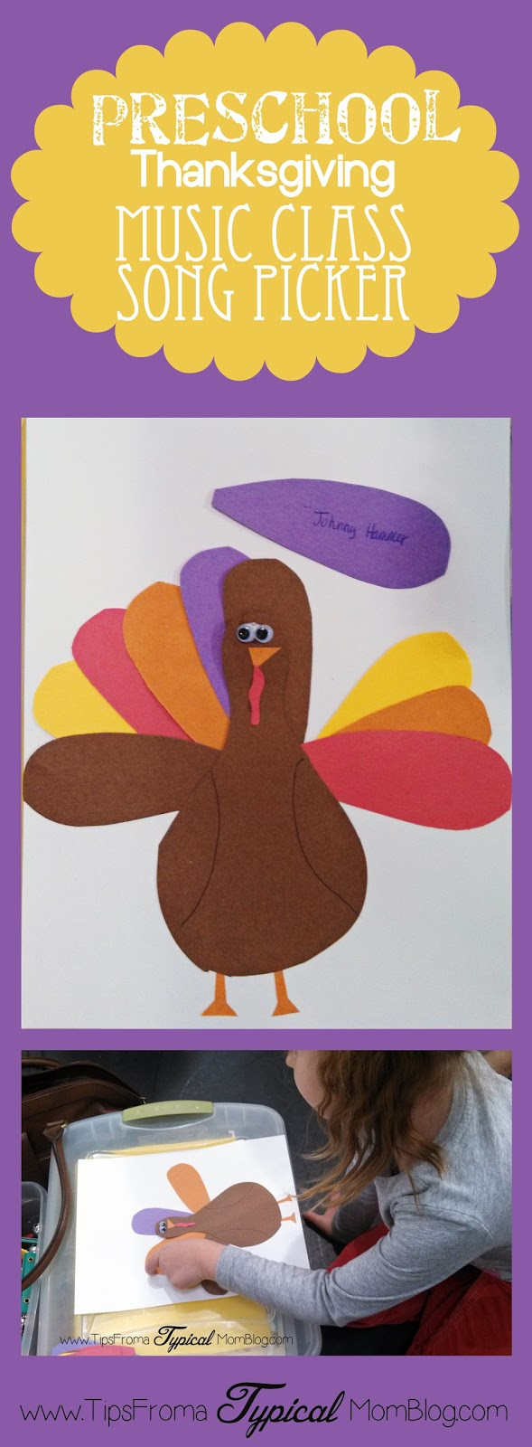 Thanksgiving Turkey Song
 Preschool Thanksgiving Songs and Turkey Song Picker Tips