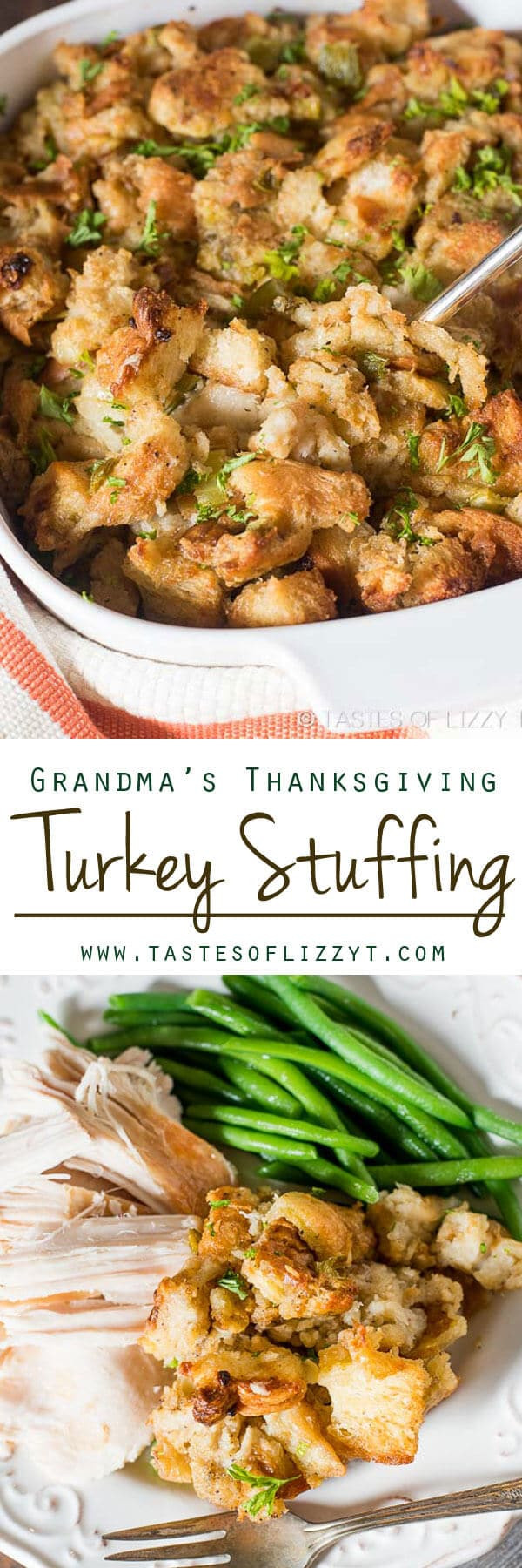 Thanksgiving Turkey Stuffing
 Grandma s Thanksgiving Turkey Stuffing Long Time Family