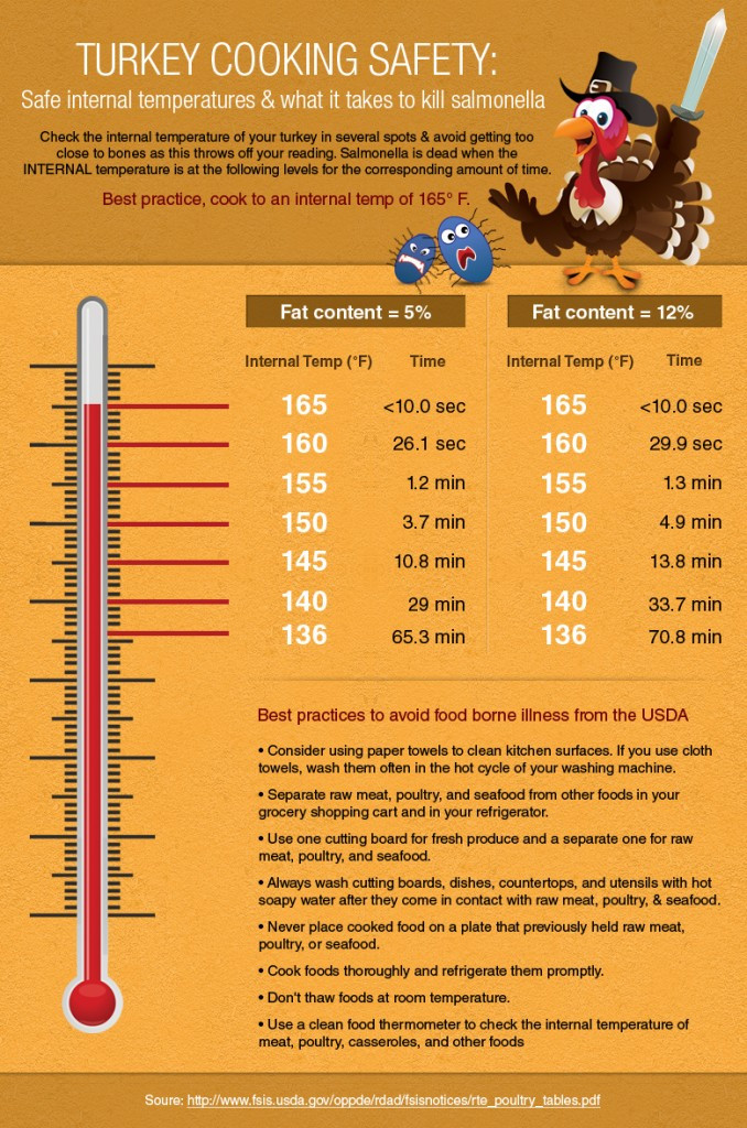 Thanksgiving Turkey Temperature
 food safety