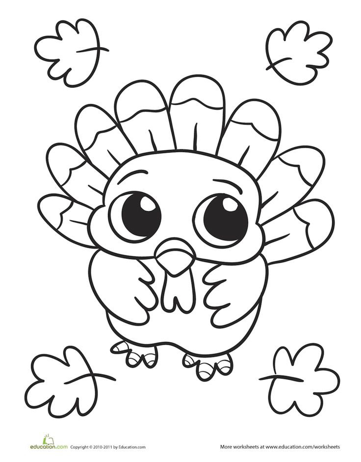 Thanksgiving Turkey To Color
 Best 25 Thanksgiving coloring pages ideas on Pinterest