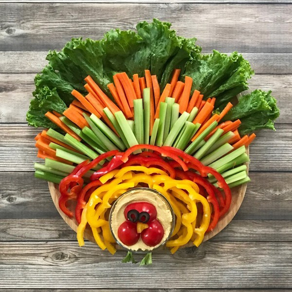 Thanksgiving Turkey Veggie Tray
 How to Make a Thanksgiving Turkey Veggie Platter