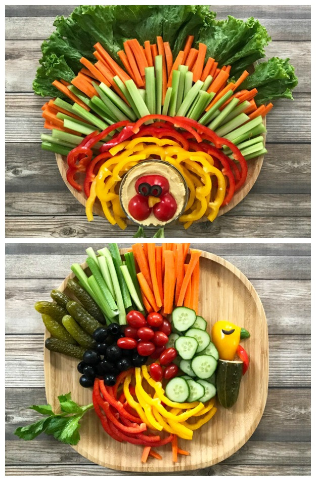 Thanksgiving Turkey Veggie Tray
 How to Make a Thanksgiving Turkey Veggie Tray • Tastythin