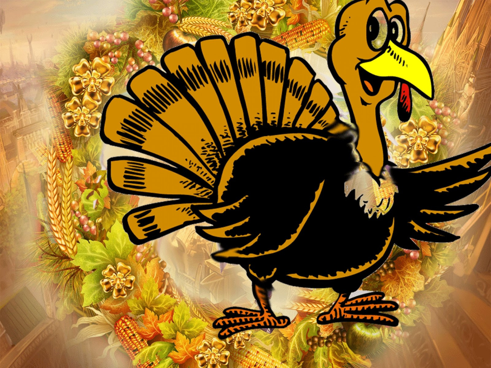 Thanksgiving Turkey Wallpaper
 Thanksgiving Day 2012 Free HD Thanksgiving Wallpapers for