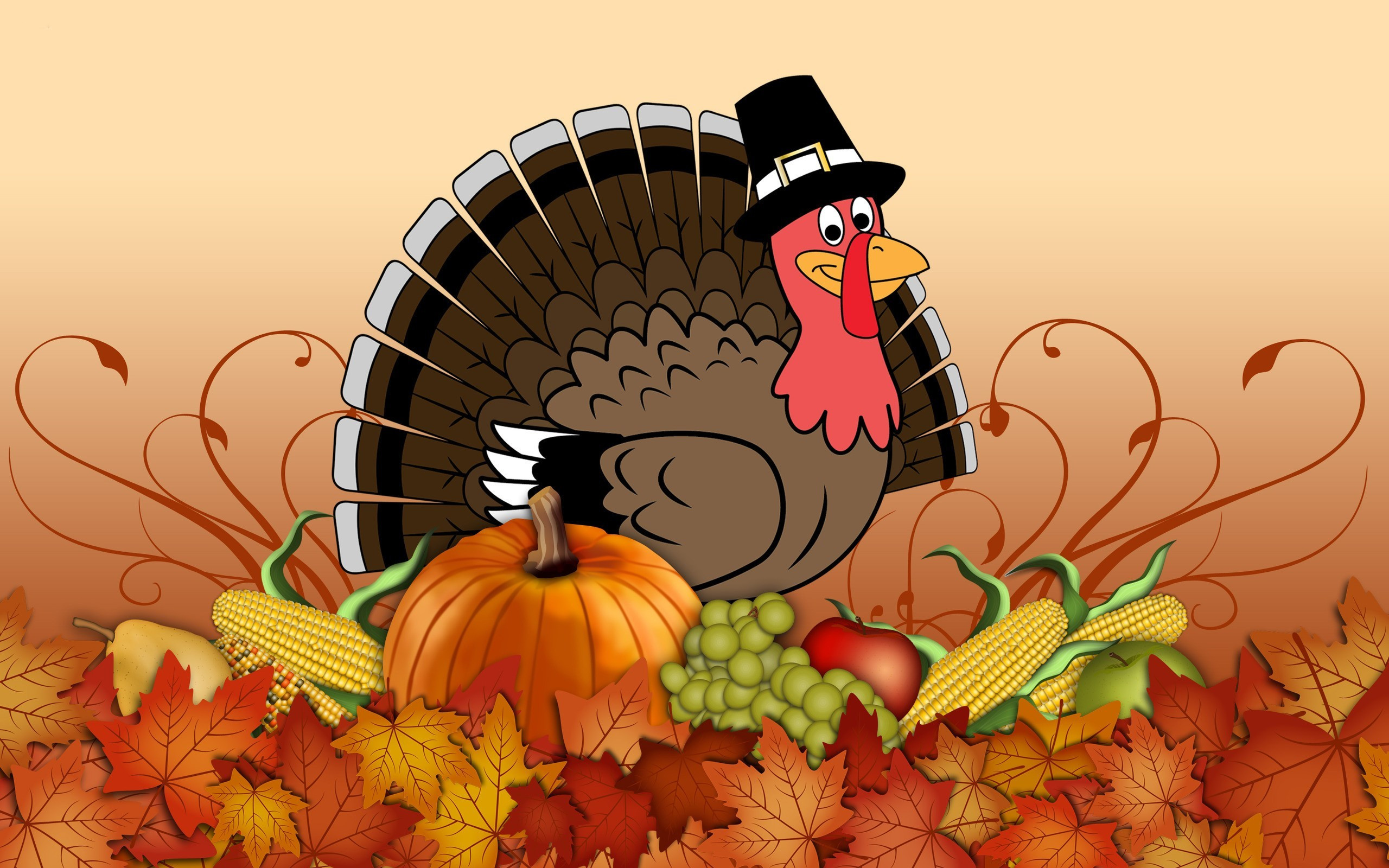 Thanksgiving Turkey Wallpaper
 3D Thanksgiving HD Backgrounds
