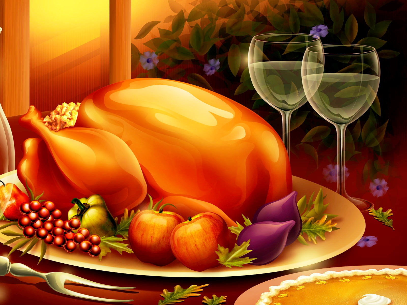 Thanksgiving Turkey Wallpaper
 3D Thanksgiving Wallpapers HD
