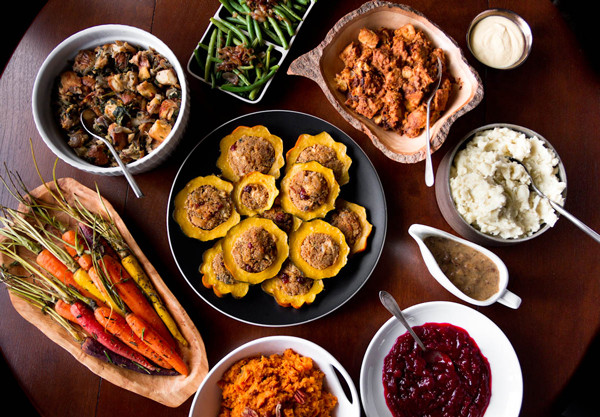 Thanksgiving Vegan Dishes
 A Ve arian Thanksgiving Menu
