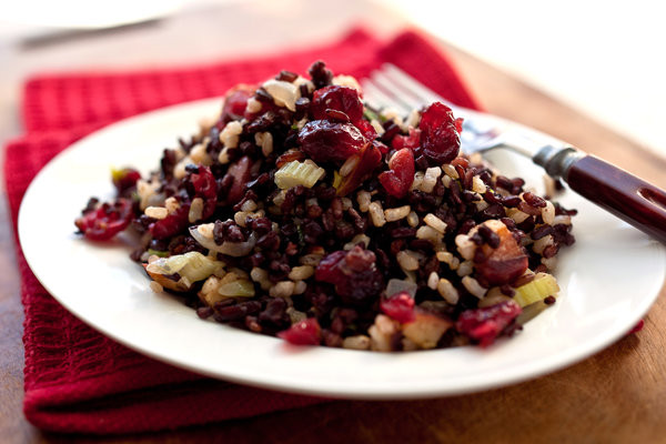 Thanksgiving Wild Rice Stuffing
 Total Form Fitness Wild Rice Stuffing With Apples Pecans