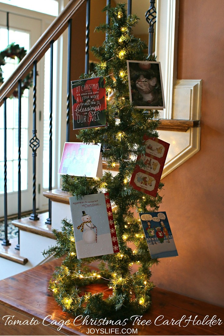 Tomato Cage Christmas Tree
 How to Make a Tomato Cage Christmas Tree Card Holder