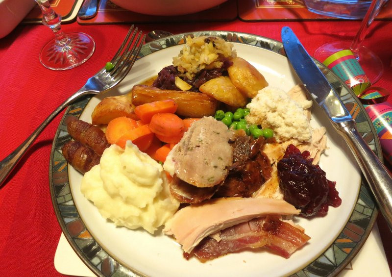 Traditional British Christmas Dinner
 A culinary world tour of Christmas foods