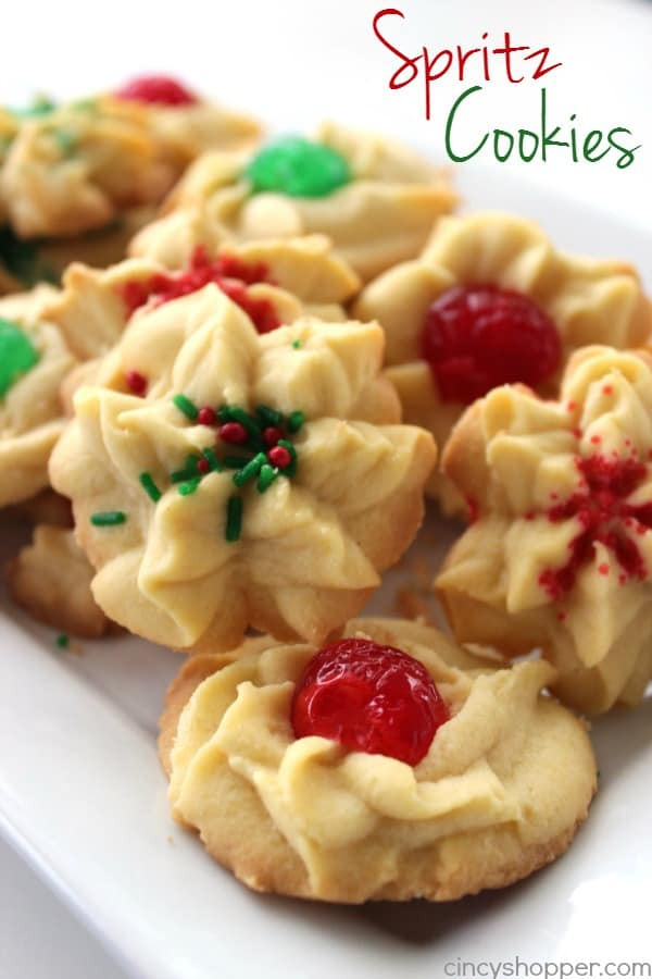 Traditional Christmas Cookies List
 Traditional Spritz Cookies CincyShopper
