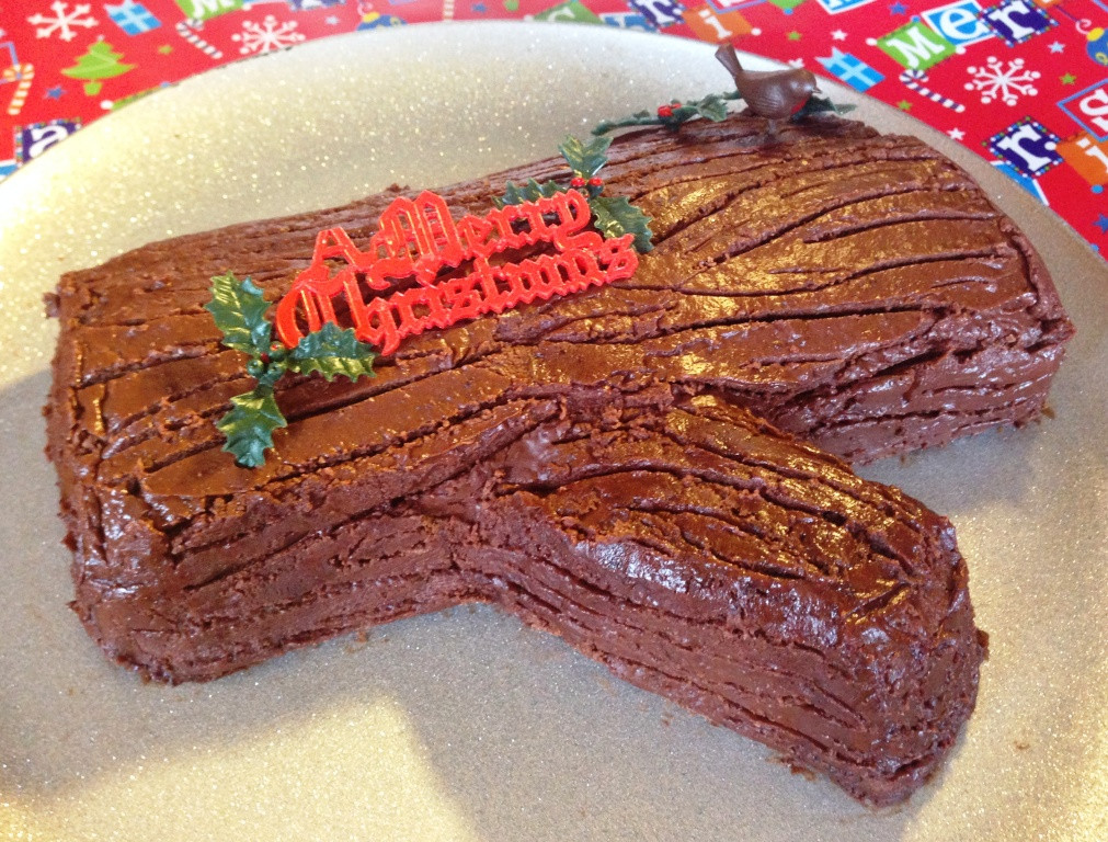 Traditional Christmas Desserts
 Chocolate Yule Log – Christmas in June