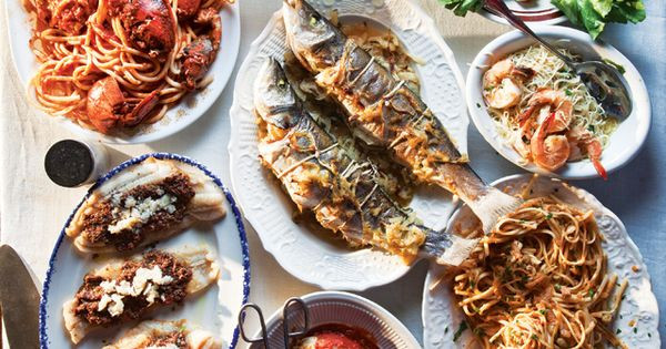 Traditional Italian Christmas Dinner
 Menu A Feast of the Seven Fishes for Christmas Eve