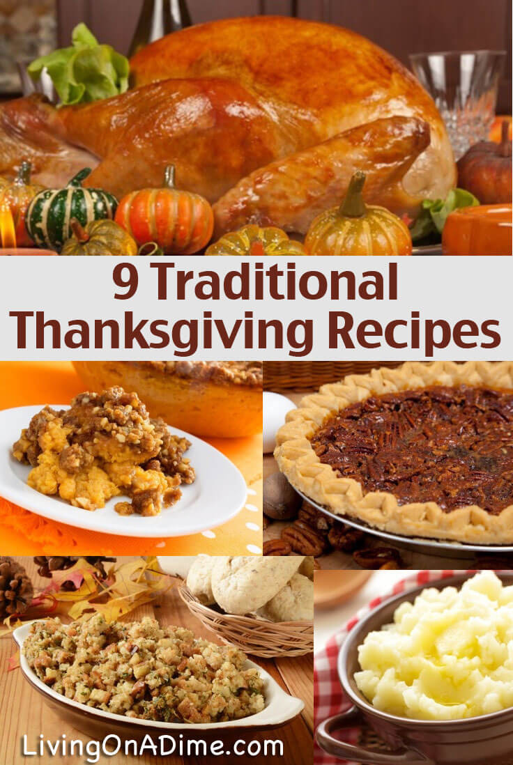 Traditional Thanksgiving Pies
 8 Traditional Thanksgiving Recipes Living on a Dime