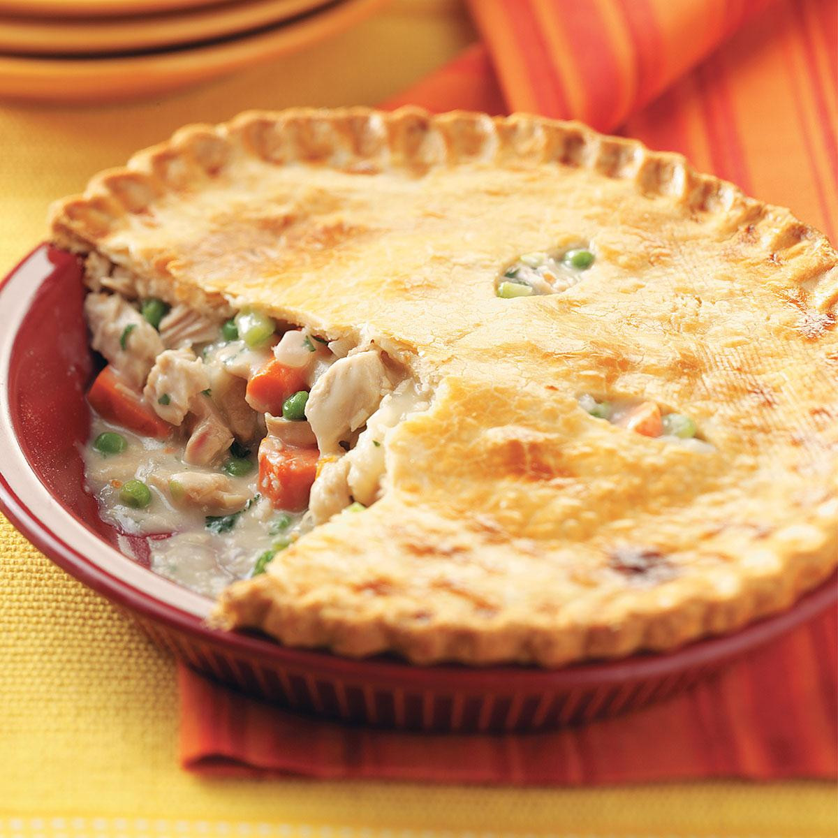 Traditional Thanksgiving Pies
 Turkey Potpies Recipe