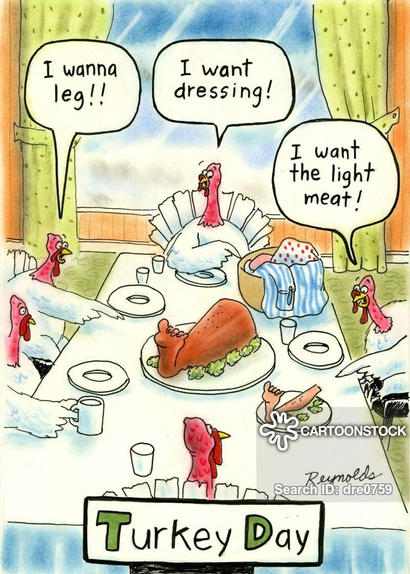 Turkey Cartoons Thanksgiving
 Thanksgiving Meal Cartoons and ics funny pictures