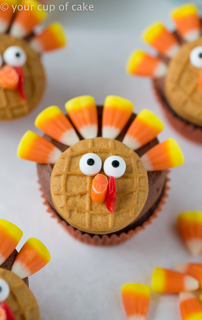 Turkey Cupcakes For Thanksgiving
 Turkey Cupcakes Thanksgiving Cupcake Decorating Your