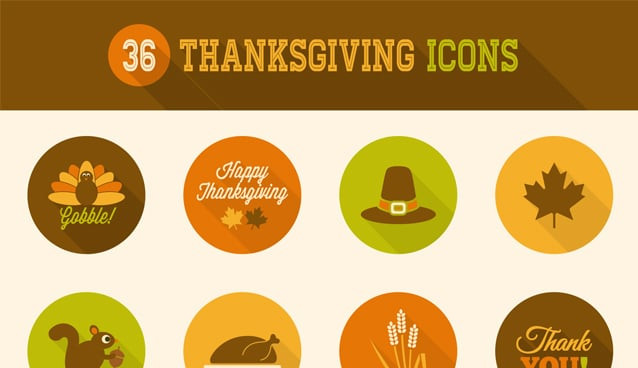 Turkey Icon For Thanksgiving
 36 Thanksgiving Icons