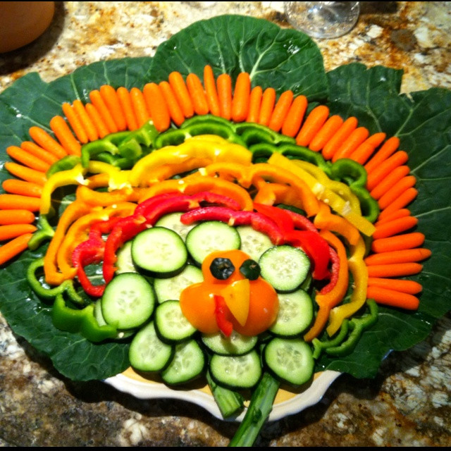 Turkey Platters Thanksgiving
 25 great ideas about Turkey veggie platter on Pinterest