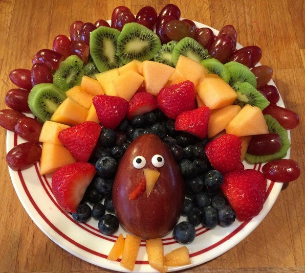Turkey Platters Thanksgiving
 Fruit Turkey Platter for Thanksgiving Crafty Morning