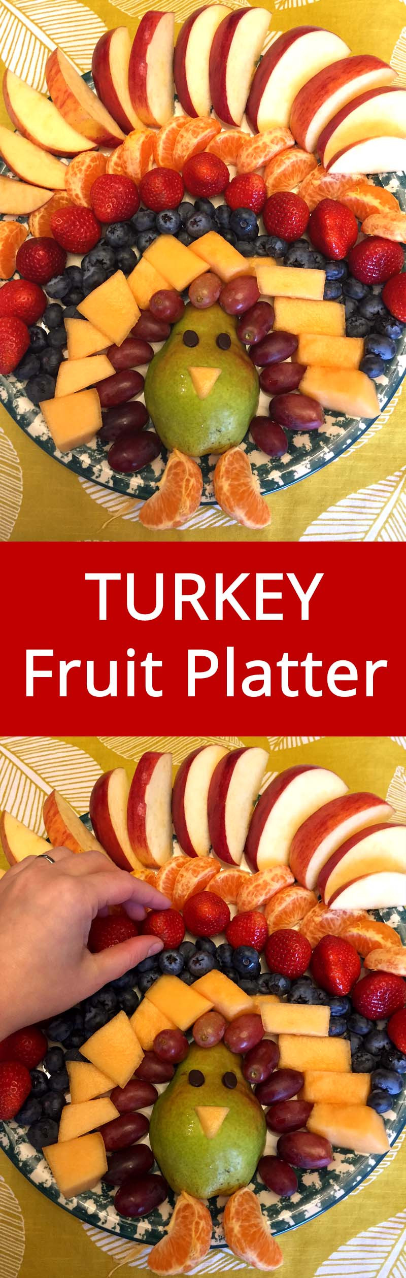 Turkey Platters Thanksgiving
 Thanksgiving Turkey Shaped Fruit Platter Appetizer Recipe