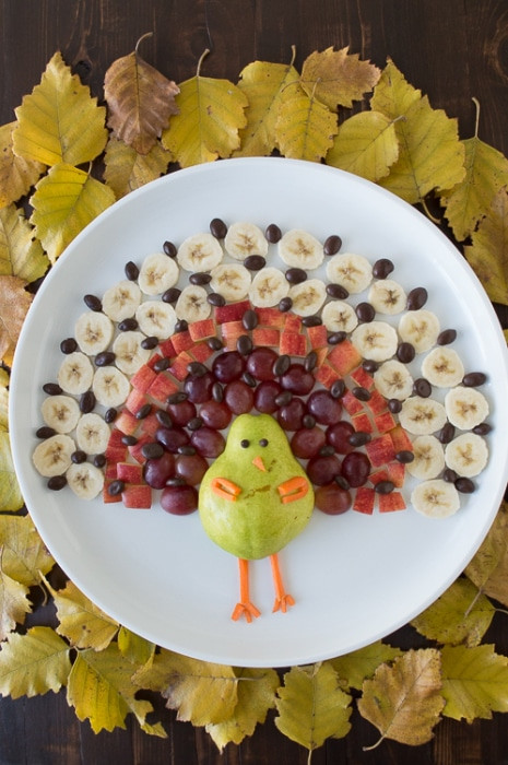 Turkey Platters Thanksgiving
 Turkey Fruit Platter