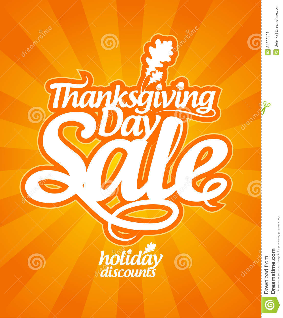 Turkey Sale For Thanksgiving
 Thanksgiving Day Sale Royalty Free Stock graphy