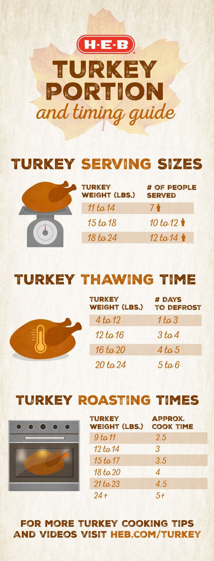 Turkey Sizes For Thanksgiving
 Best 25 Serving size ideas on Pinterest