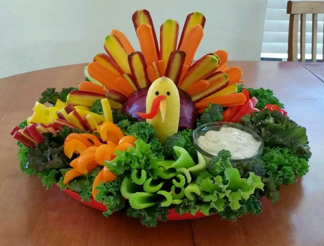 Turkey Veggie Platter For Thanksgiving
 Vegan Mom Blog TheRight Mom Veggie Turkey Platter