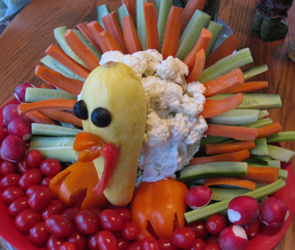 Turkey Veggie Platter For Thanksgiving
 Cornucopia of Creativity Turkey Veggie Tray