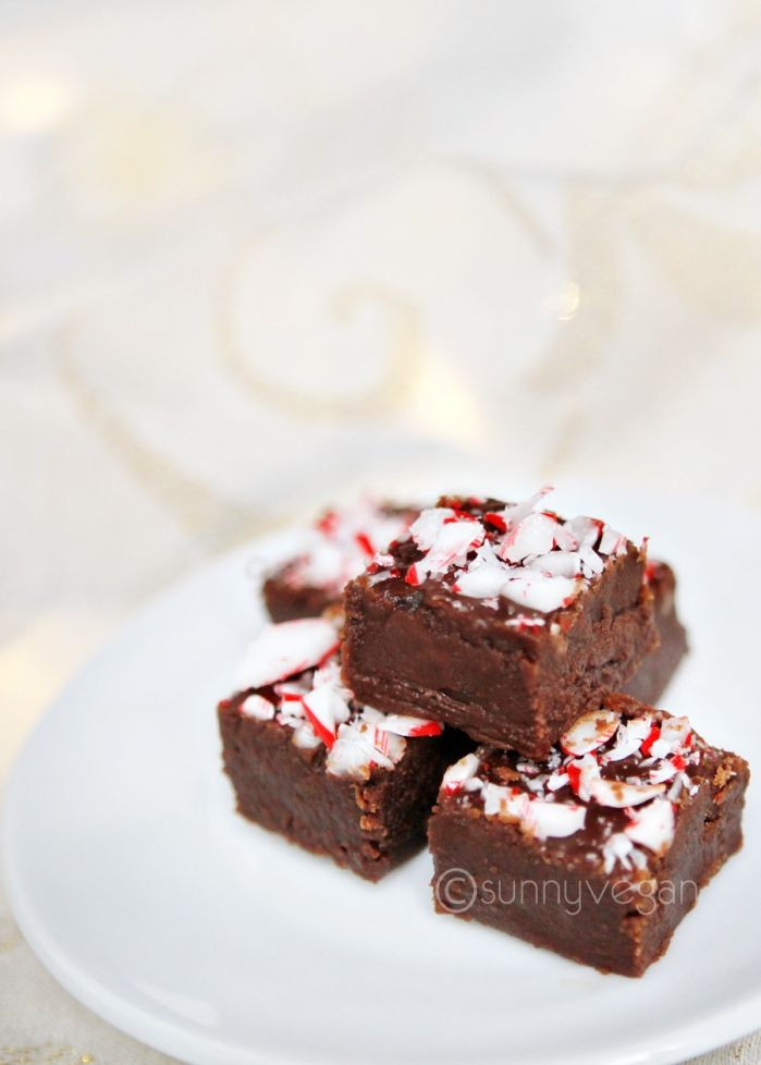 Vegan Candy Recipes Christmas
 sunny vegan fudge with peppermint recipe