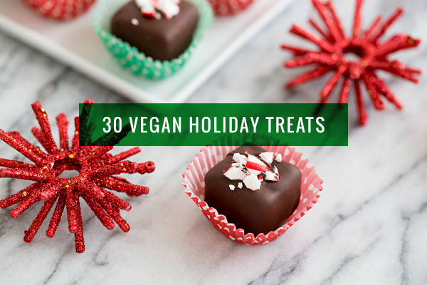 Vegan Candy Recipes Christmas
 30 Recipes for Vegan Holiday Cookies Candy and Treats