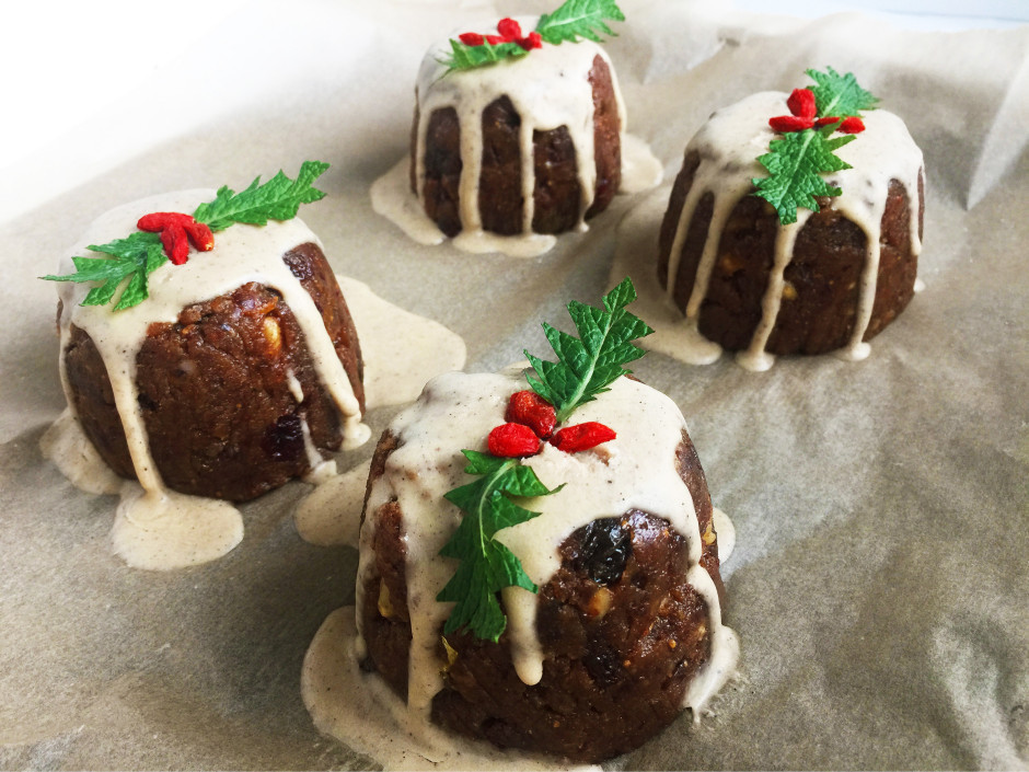 Vegan Christmas Dessert Recipes
 Raw Vegan and Paleo Christmas Puddings