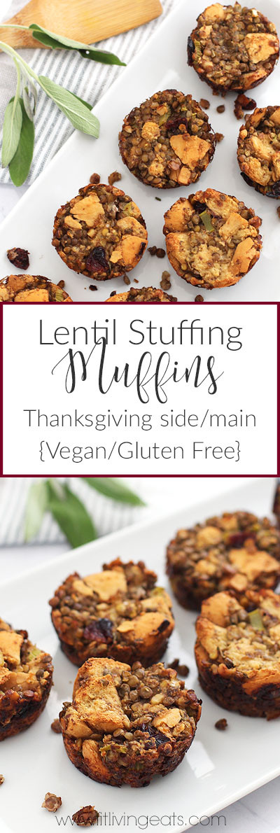 Vegan Gluten Free Thanksgiving
 Vegan Gluten Free Thanksgiving Lentil Stuffing Muffins