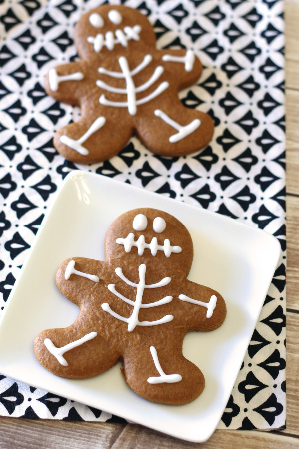 Vegan Halloween Cookies
 gluten free vegan gingerbread skeleton cookies Sarah