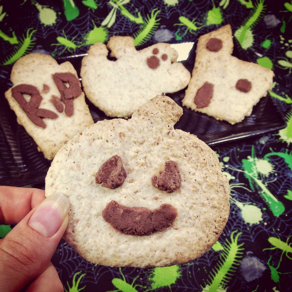 Vegan Halloween Cookies
 healthy halloween cookies vegan wheat free Vie De La