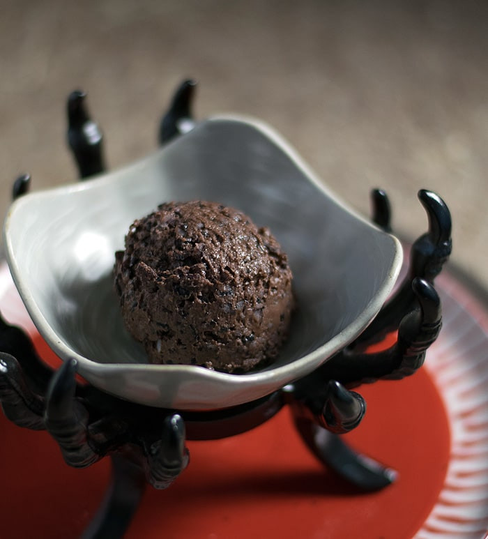 Vegan Halloween Desserts
 Vegan Halloween Dessert Gruesome Forbidden Rice Mousse
