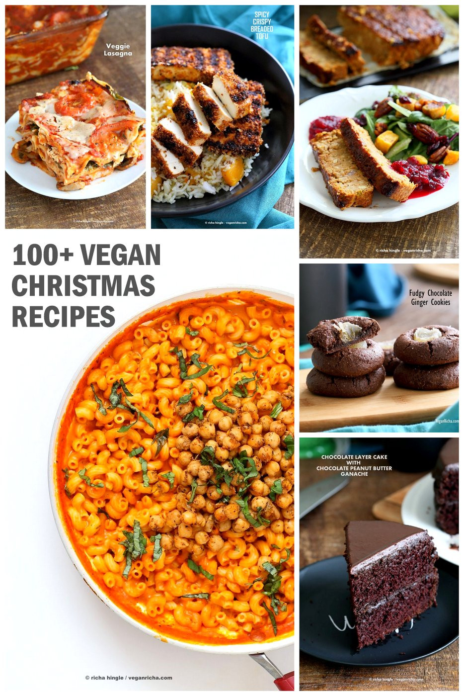 Vegan Recipes For Christmas
 100 Vegan Christmas Recipes Glutenfree options Vegan Richa